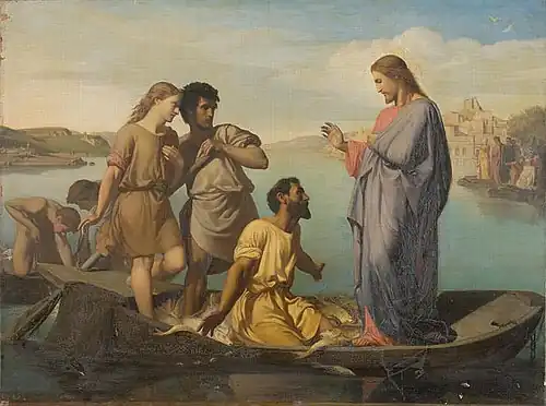 La Pêche miraculeuse, 1845, musée des Beaux-Arts de Nantes.