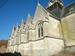Autre vue de l'église Saint-Martin.