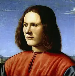 Portrait d'un jeune homme, 1500. Dulwich Picture Gallery.