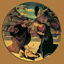 Adoration, 1510. Palazzo Martelli, Florence.