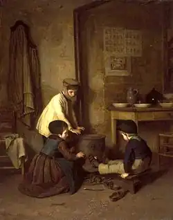 Le jour froid, (1858), Baltimore, Walters Art Museum.