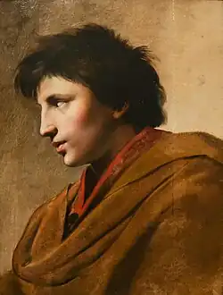 Pierre-Maurice Quays, tête d'étude musée Granet d'Aix-en-Provence