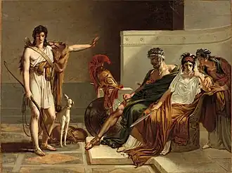 Phèdre et Hippolyte par Pierre-Narcisse Guérin, 1802.