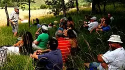 Pierre Boissière conte à l'Escòla Occitana d'Estiu