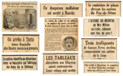 10 titres de journal