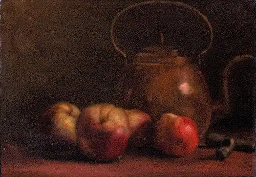 Nature morte aux pommes, 1893 (coll. particulière).
