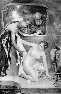 Suzanne au bain, Salon de 1901.