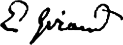 signature d'Eugène Giraud