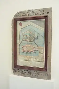 Pierre de la Bastille, cédée en juillet 1790.