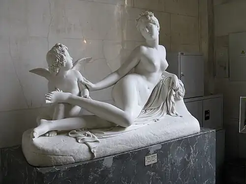 Cupidon tirant une épine du pied de Vénus, Saint-Pétersbourg, musée de l'Ermitage.