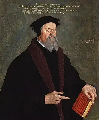 Pierre Martyr Vermigli, 1560.