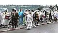 A Pessa'h, pèlerins juifs éthiopiens sur le chemin du Kotel, Jérusalem