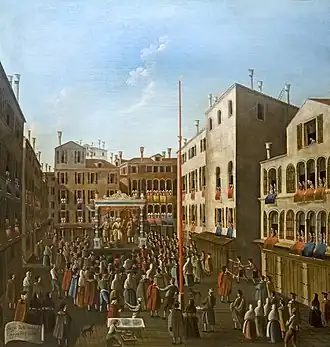 Fête de la vieille femme à Campo San Luca - Gabriele Bella