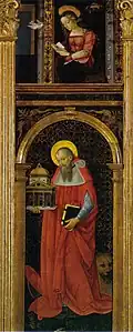 Vierge annoncée et Saint Jérôme