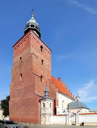 Basilique Saint-Jacques de Piotrków Trybunalski.