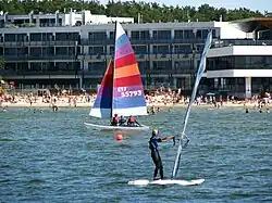 Plage et complexe Pirita Beach Apartments & SPA