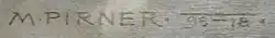 signature de Maxmilián Pirner