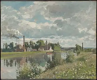 L'Oise près de PontoiseClark Art Institute, Williamstown