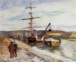 En 1883, par Camille Pissarro.
