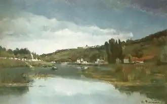 Par Pissarro (1864-65) à Chennevières.