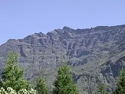 Depuis le cirque de Cilaos.