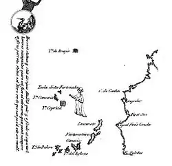 Domenico et Francesco Pizzigano&nbsp;(en) (1367, détail)