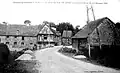 Plélan-le-Grand ː le village du Gué vers 1930 (carte postale).