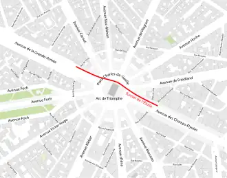 Voir la carte du tunnel.