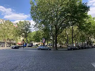 La Place du Colonel-Fabien en 2021.