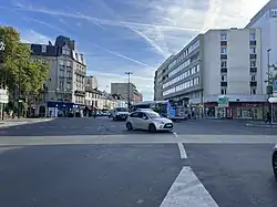 La place en octobre 2022.