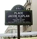 Place Jacob-Kaplan à Paris.