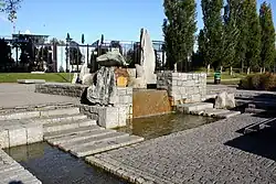 Place de Granit "Terre et Forêt", Lausanne