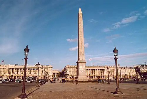 Place de la Concorde à Paris, « le plus grand ensemble ordonnancé de l’architecture parisienne » selon Alexandre Gady.