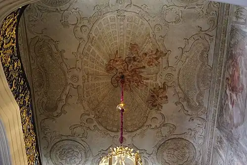 Plafond du grand escalier.