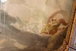 Dubarry : Vénus sur son char tiré par deux cygnes.