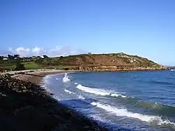 La plage du Guerzit à Plougasnou