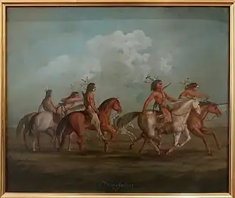 Plains Indians, d'après George Catlin.