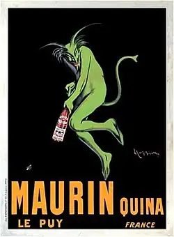 Publicité pour le Maurin, 1906.