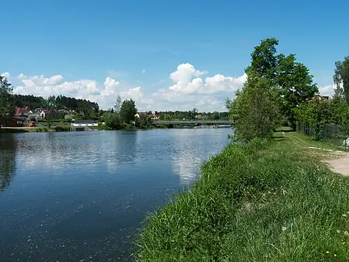 Rivière Lužnice.