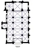 Plan de l'église.