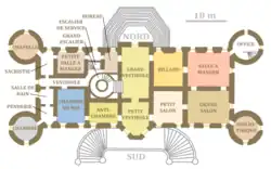 Plan du rez-de-chaussée.