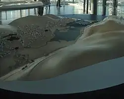 Plan-relief de la ville de Fécamp - Musée des Pêcheries