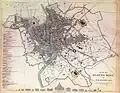 Plan de Rome en 1830.