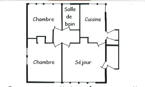 Plan d'aménagement d'un UK 100.