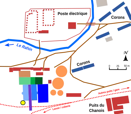 Plan de masse simplifié.