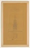 Projet de monument commémoratif à élever dans la cathédrale de Bordeaux à monseigneur de la Bouillerie, par P. Abadie (1883).