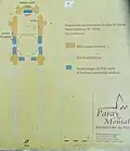 plan de l'ancienne église