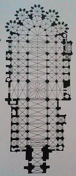 Plan de la basilique.