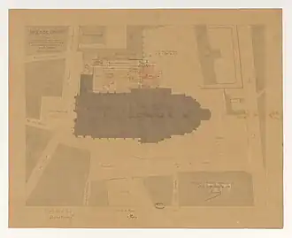 La cathédrale de Bayeux et ses abords, par A. Simil (1881).