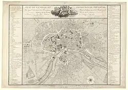 Plan d'alignement 1825